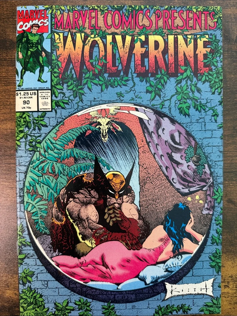 Marvel Cable Ghostrider Wolverine double issue comic 1991